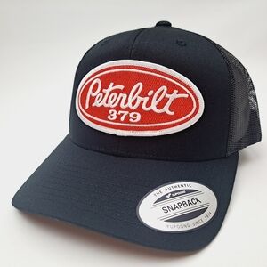 Peterbilt 379 Patch Mens Baseball Cap Hat Low Profile